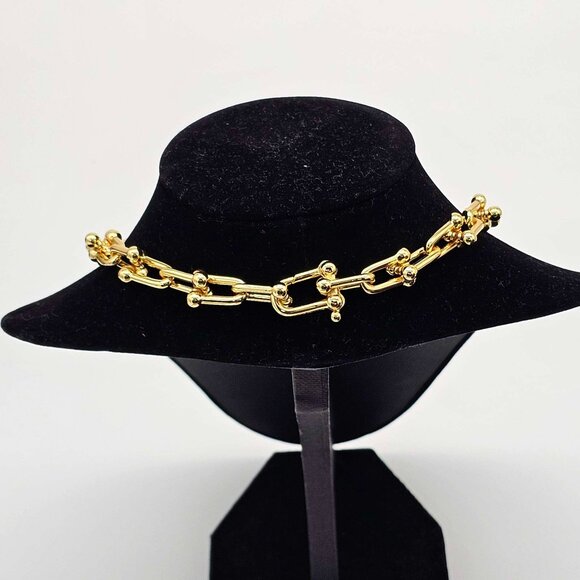 Auth Louis Vuitton Lock & Key w/Unbranded 925 Pure Silver Gold Plated Necklace - Picture 3 of 13